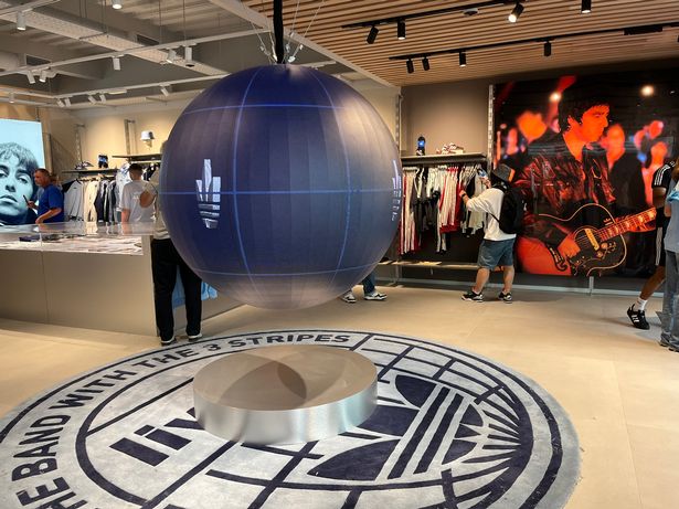 Inside the brand new adidas store on Market Street