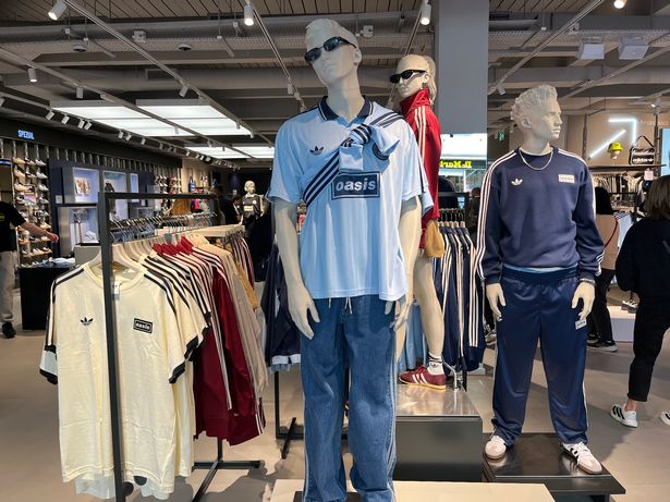Inside the brand new adidas store on Market Street