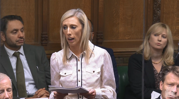 Carla Lockhart speaking in the House of Commons