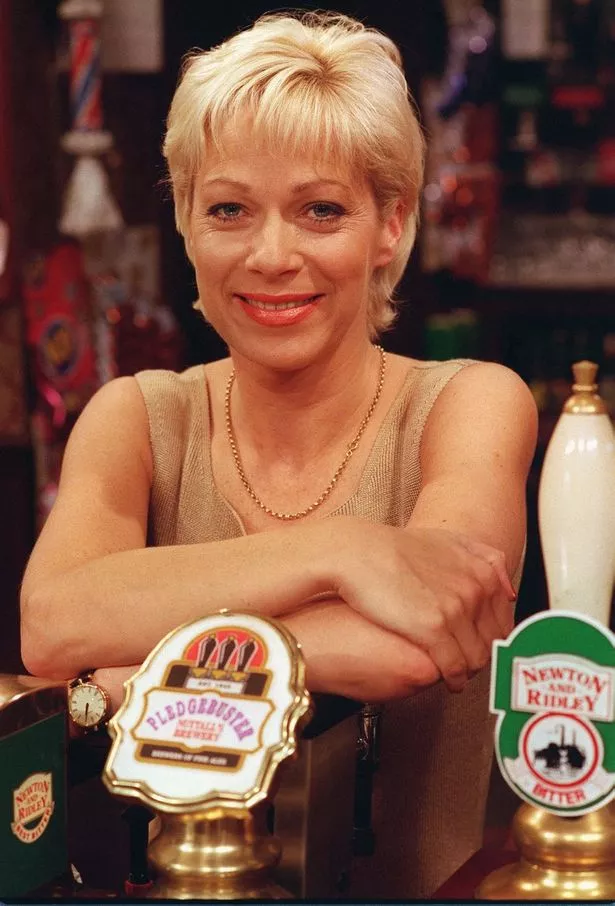 Denise Welch on Coronation Street