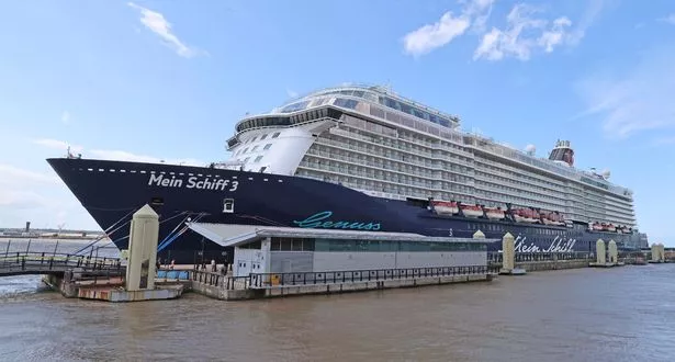 The Mein Schiff 3 is currently on a 'summer in Great Britain' 12-day round trip 