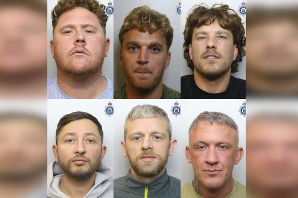 The gang has been sentenced to a combined 55 years in jail