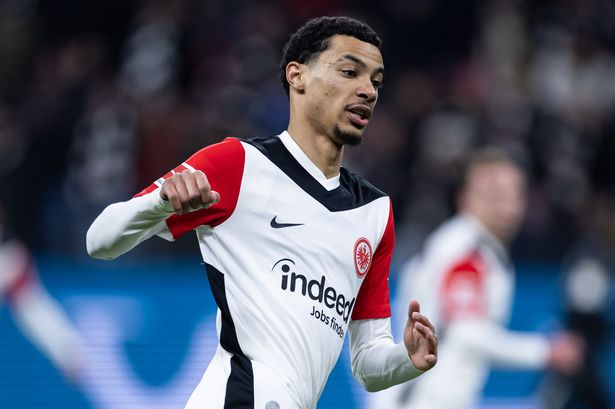 Eintracht Frankfurt forward Hugo Ekitike
