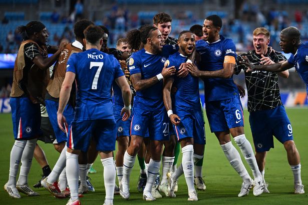 Chelsea celebrate