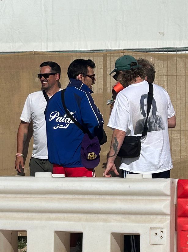 Harry appeared to be enjoying his downtime at the iconic festival