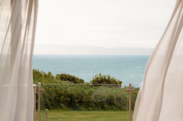 Coastal imagery captured from a selection of Haven Holiday parks, showcasing its beachside UK staycations. At Haven Hafan y Môr Holiday Park.