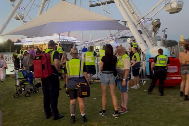 Revellers were removed from the ride