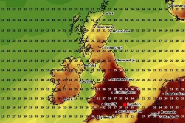 Weather map