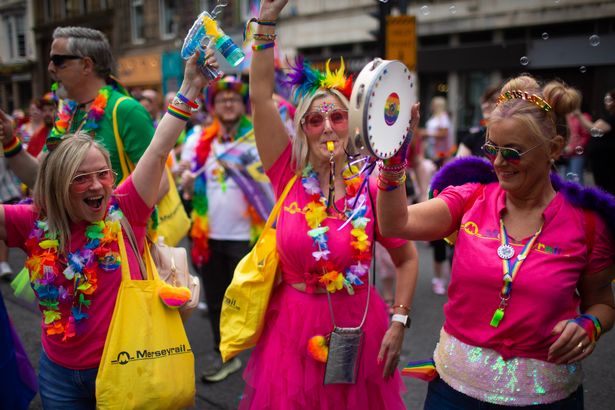 The 2024 Liverpool Pride march had thousands in attendance