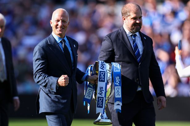 Birmingham City chairman Tom Wagner (left) and director Andrew Shannahan