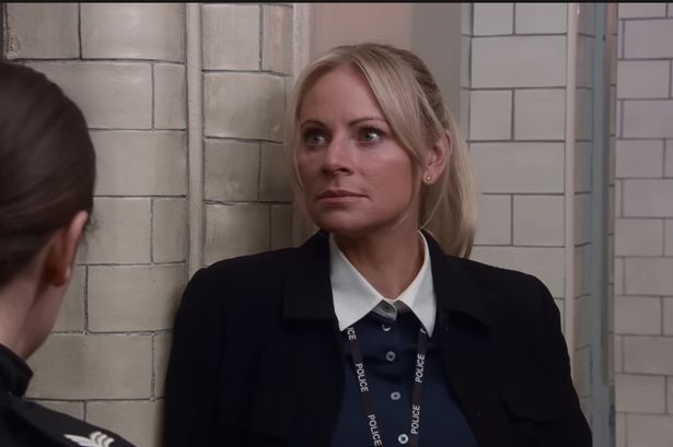 Vicky Myers playing DS Lisa Swain in Coronation Street