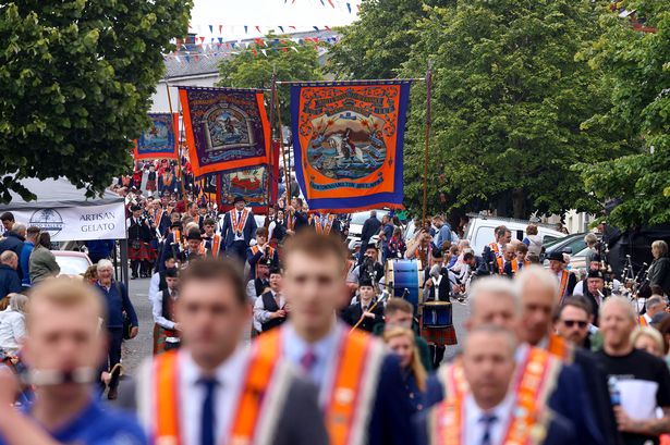 Twelfth celebrations in Killylea on July 12, 2024
