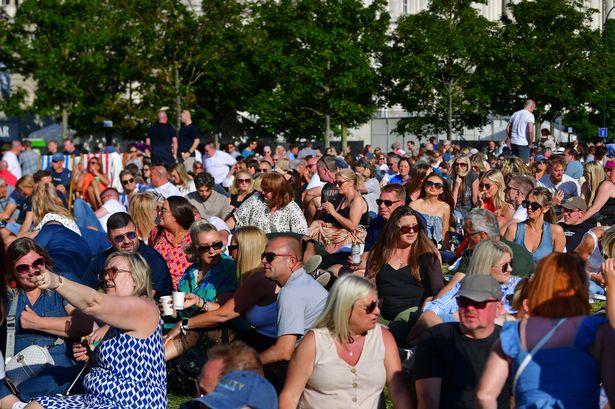 Fans at On The Waterfront