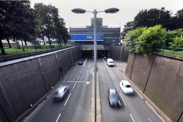 The Clyde Tunnel connects Linthouse in the southside with Whiteinch but is not classed as an A road