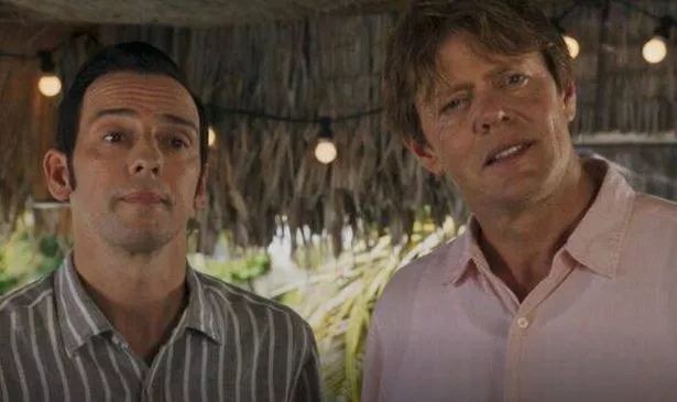 Ralf Little and Kris Marshall