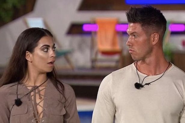 Katie Salmon and Adam Maxted on Love Island