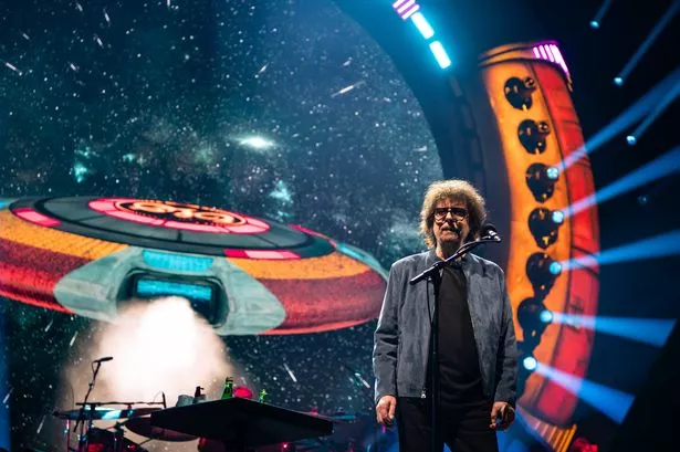 Jeff Lynne first took to the stage in Manchester on Wednesday (July 9)