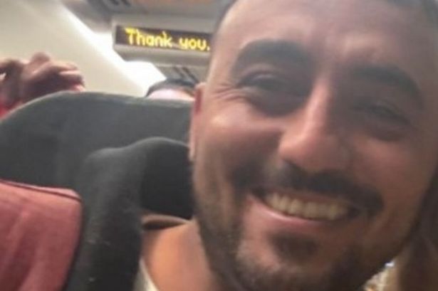 Police wish to speak to this man in connection with a sexual assault on a train from Birmingham International railway station to Shrewsbury