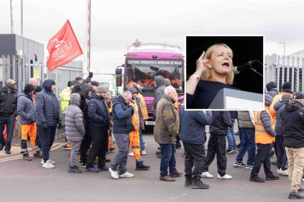 Unite general secretary, Sharon Graham (inset), has called on Birmingham City Council leader Cllr John Cotton to honour his offer that no workers will lose any pay - or says he should resign 