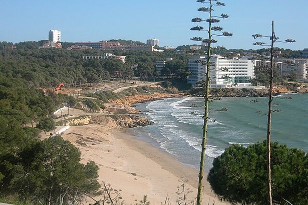 Llarga beach in Salou