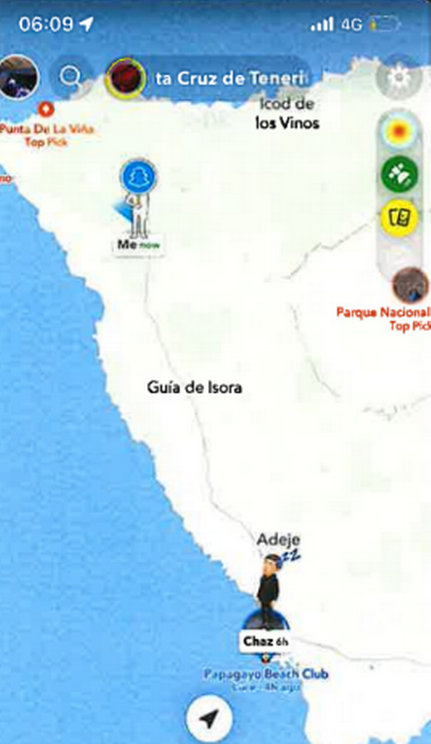 Jay sent a map showing his location to friend Bradley Geoghegan