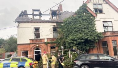 Windsor Avenue, Lurgan: Fire crews deal with major fire at building in Co Armagh town
