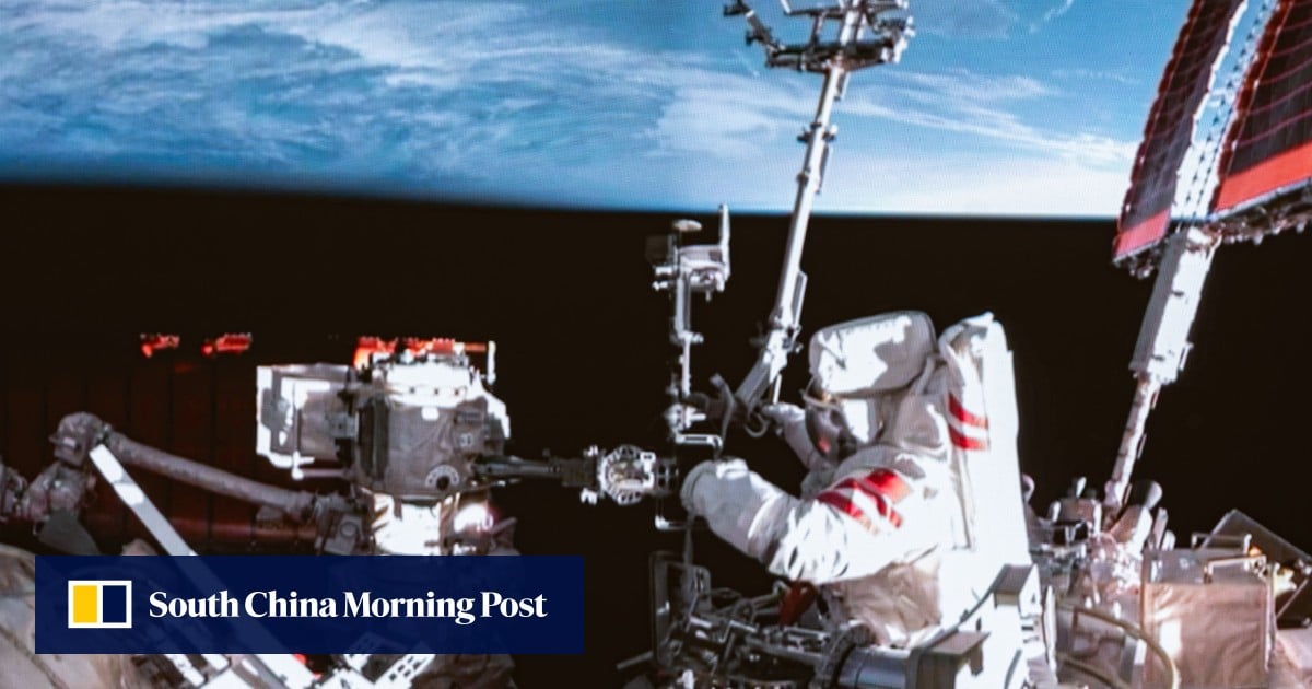 China’s Shenzhou-19 astronauts reveal record spacewalk featured surprise repair