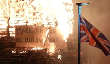 Firefighters deal with 'challenging night' ahead of July 12 Orange Order parades - London Evening Standard