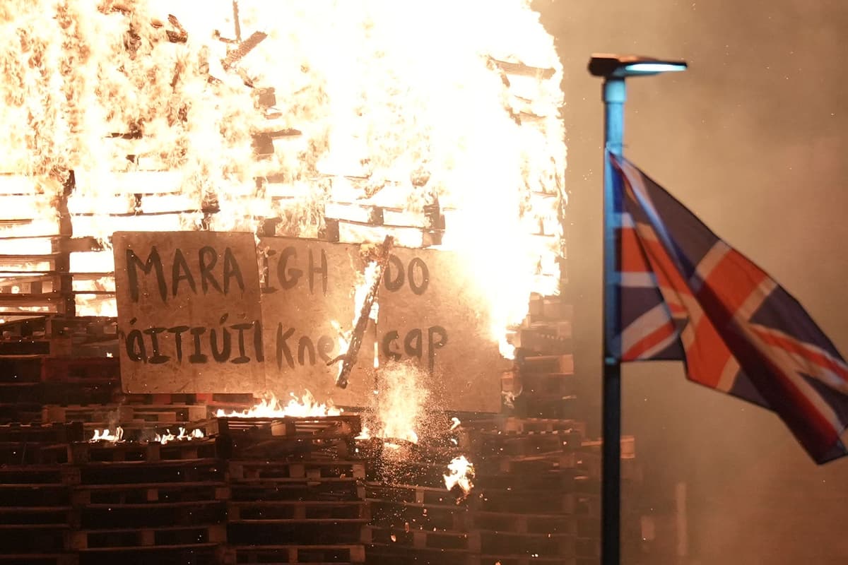 Firefighters deal with 'challenging night' ahead of July 12 Orange Order parades - London Evening Standard