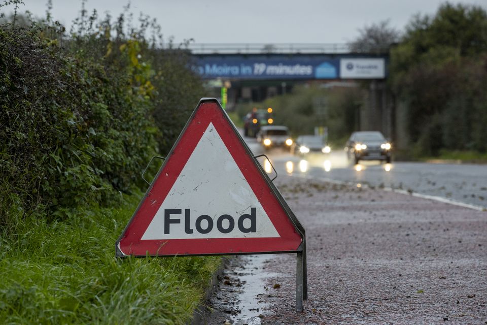 The rain carries a risk of localised flooding (Liam McBurney/PA)