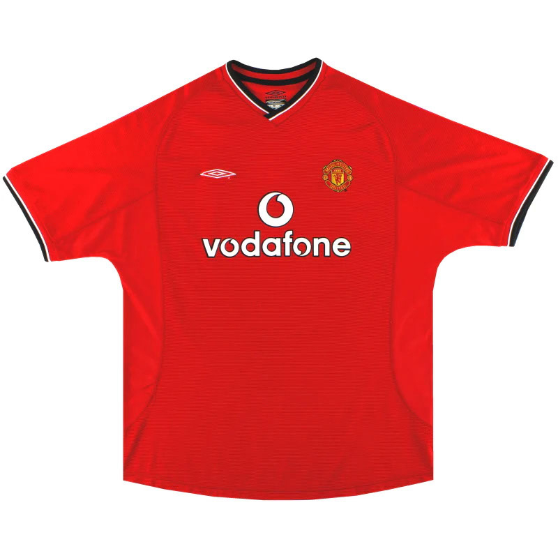 Manchester United 2000-2002 jersey.