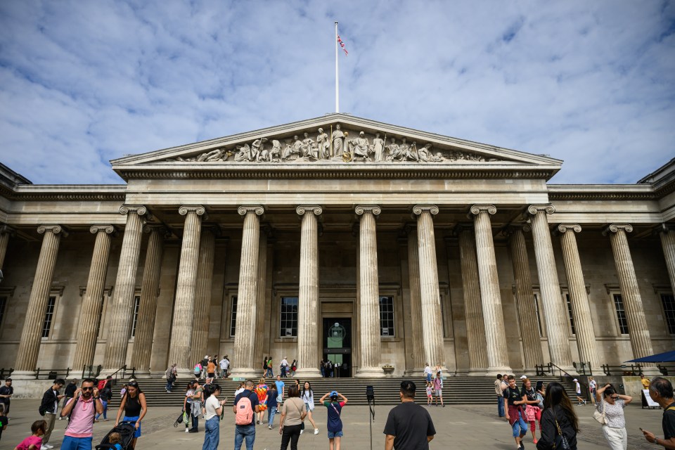 The British Museum in London.