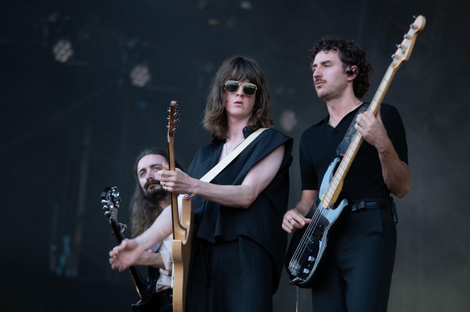 Blossoms performing at Gunnersbury Festival.
