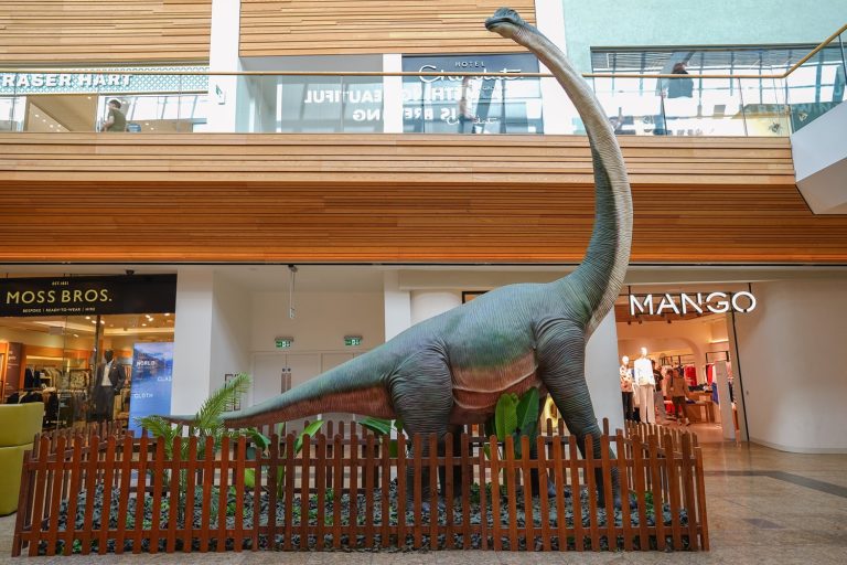 Dinosaurs Return To Meadowhall For A Summer Of Family Fun