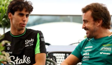 Gabriel Bortoleto, Fernando Alonso, Silverstone, 2025