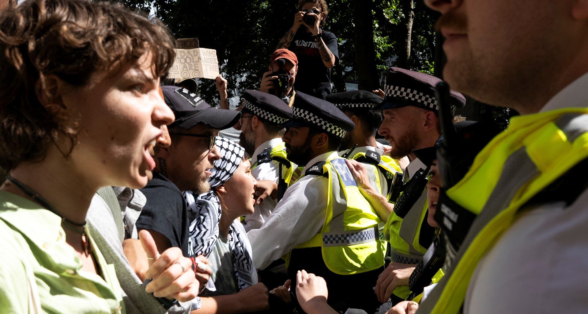 Supporters of banned Palestine Action group arrested at London protest | Israel-Palestine conflict News