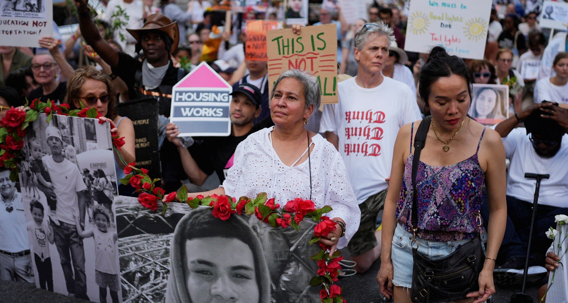 ‘Good Trouble Lives On’ protests across US against Trump policies | Donald Trump News