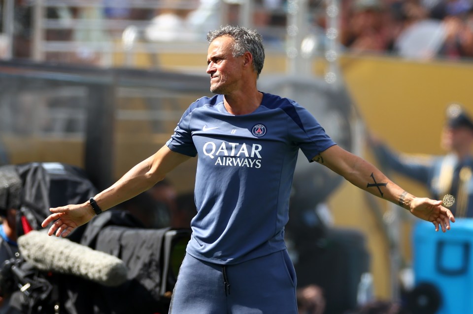 The European champions were brushed aside