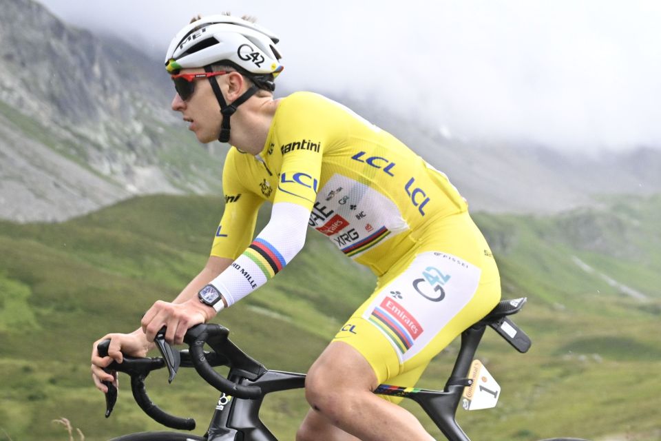 Reigning champion Tadej Pogacar is closing in on a fourth yellow jersey