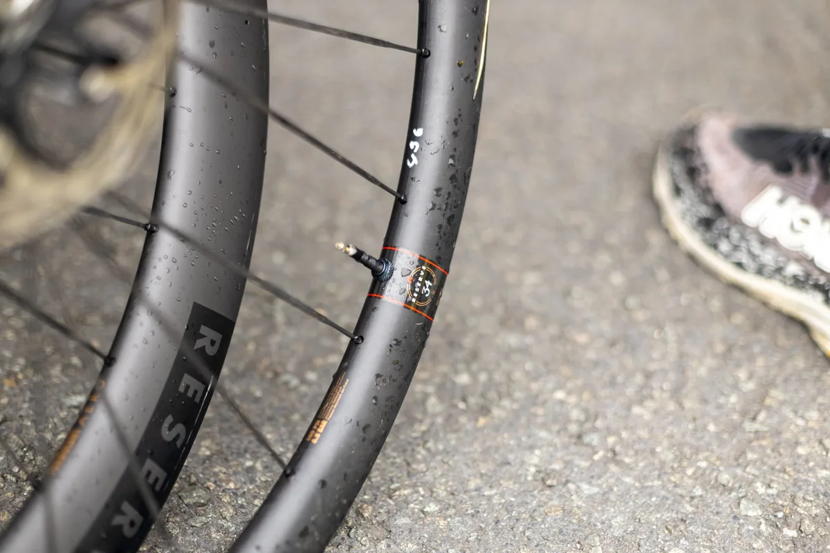 Reserve carbon spoked wheels 2025 Tour de France
