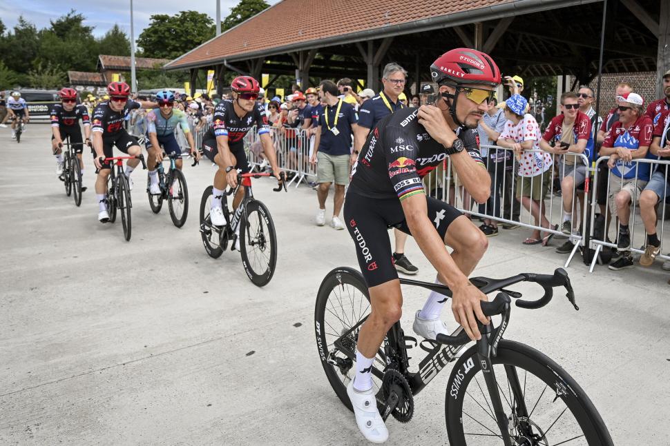 Julian Alaphilippe and Tudor Pro Cycling, 2025 Tour de France
