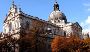 The Brompton Oratory in London, with which the London Oratory School is associated.