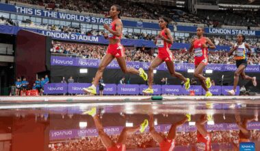 Highlights of 2025 Diamond League London Meeting-Xinhua