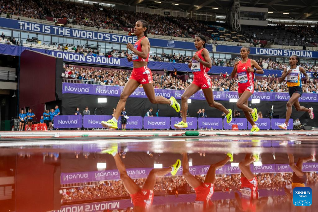 Highlights of 2025 Diamond League London Meeting-Xinhua