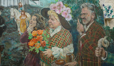 New mural officially unveiled on Cuddies Lane