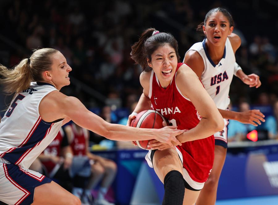 China beats USA to win women's basketball title at Rhine-ruhr Universiade-Xinhua