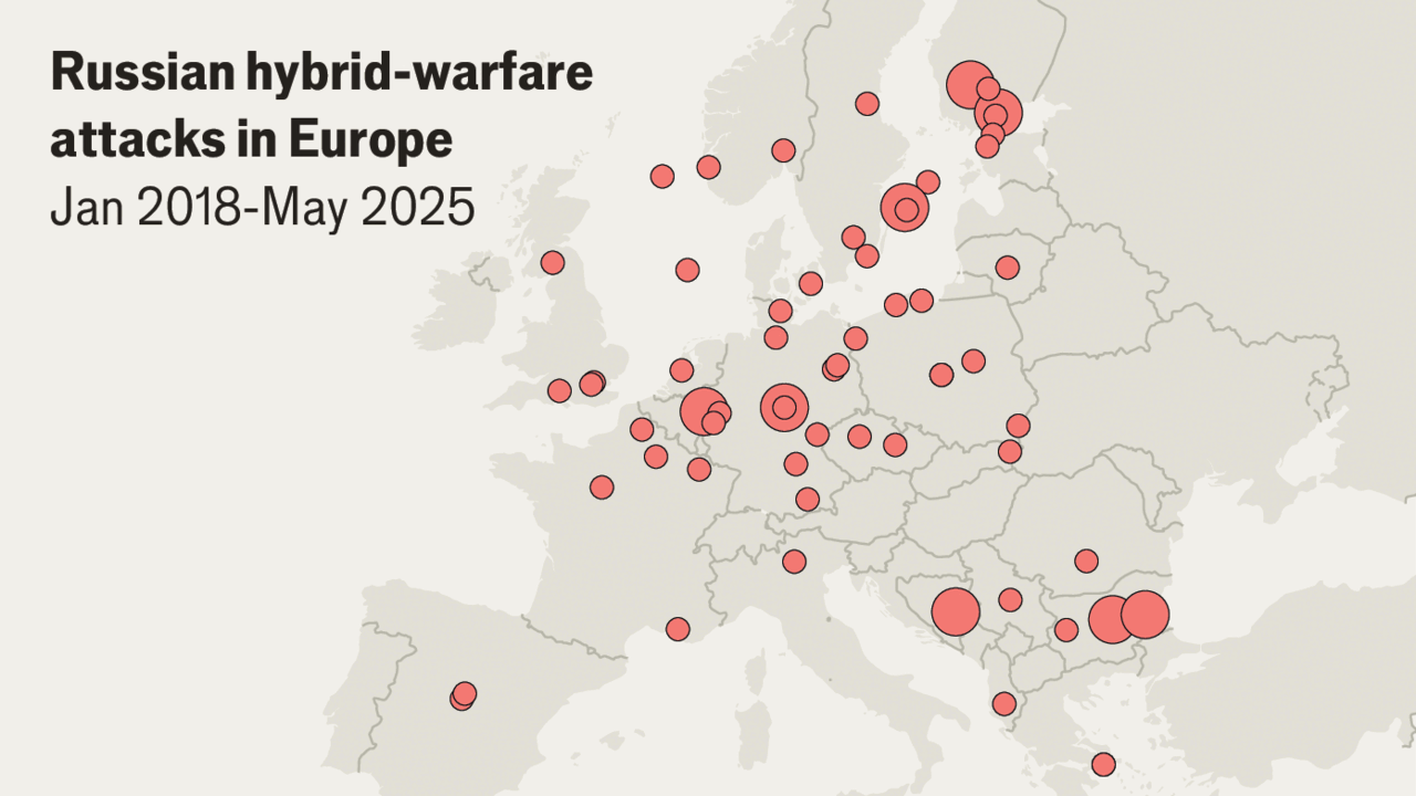 Russian sabotage attacks surged across Europe in 2024