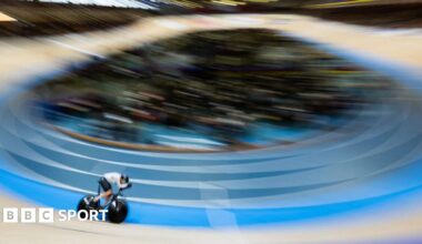 A generic shot of a velodrome