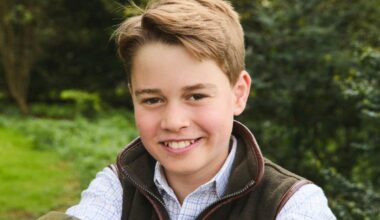 William and Kate release new photo of George to celebrate his 12th birthday