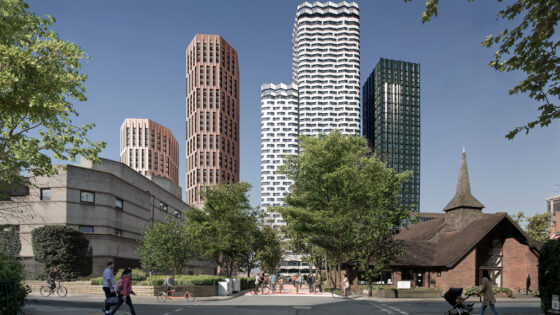 Studio Egret West submits mixed use development in Croydon